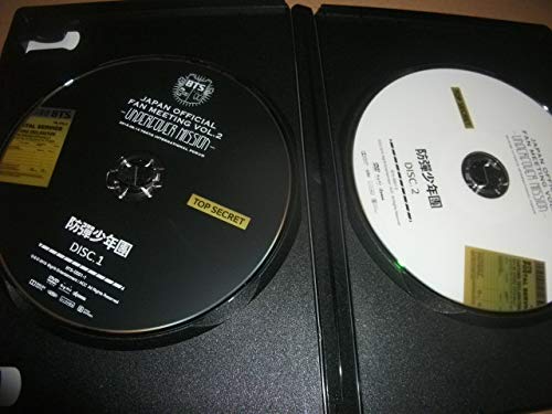 BTS FC Limited DVD BTS JAPAN ОФИЦИАЛЬНАЯ ВСТРЕЧА ФАНАТОК UNDERCOVER MISSION 2015 VOL.2
