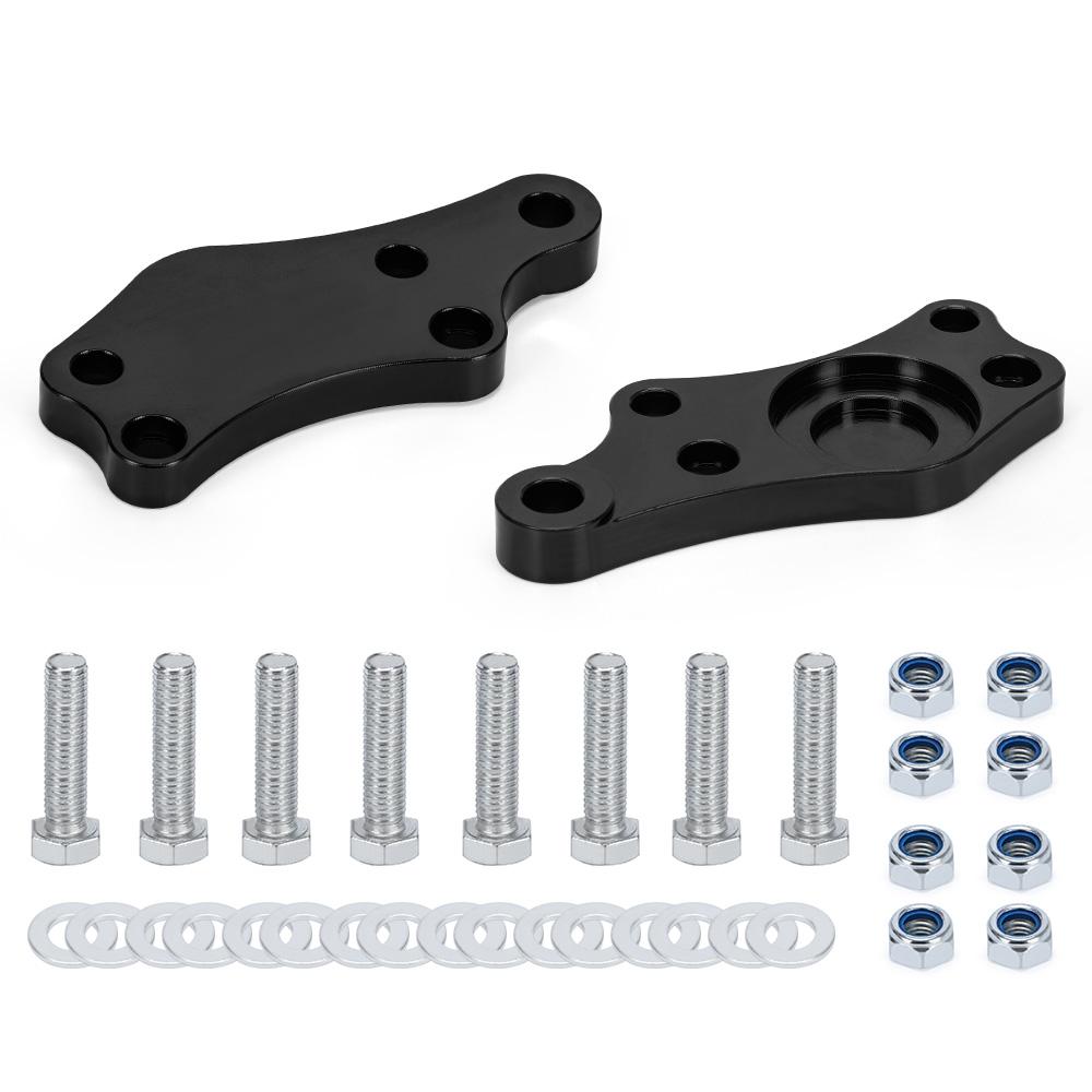 Billet Aluminum T-6061 Steering Lock Adapter Increasing Turn Angle About +25% Tuning Kit For Toyota JZX100 Lexus IS200 IS300