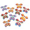10 X Magic Butterfly Flying Butterfly With Card Toy With Empty Hands