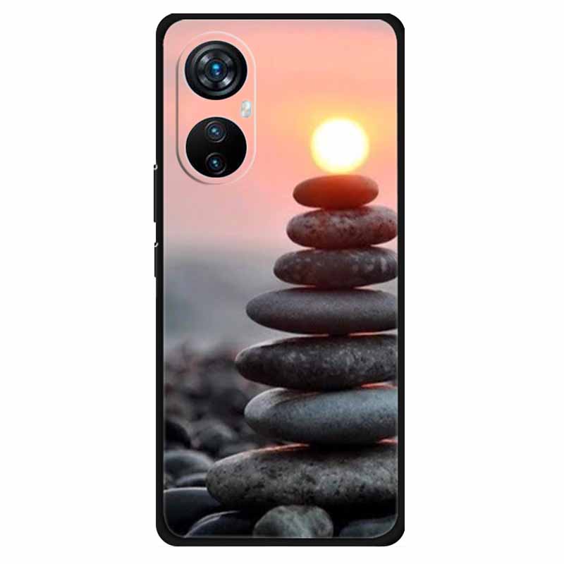 Чехол для Blackview A200 Pro Модный Силиконовый Черный Окрашенный ТПУ Мягкий Чехол для Телефона для Blackview A 200 Pro 6.67 Защитный A200Pro