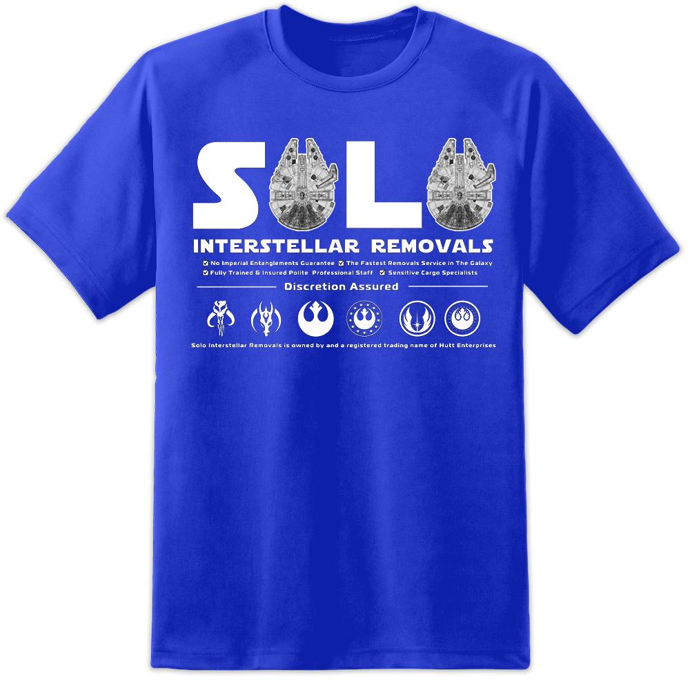 Unisexs Han Solo Funny T Shirt (S 3xl) Vintage Retro Rogue One Viii 8