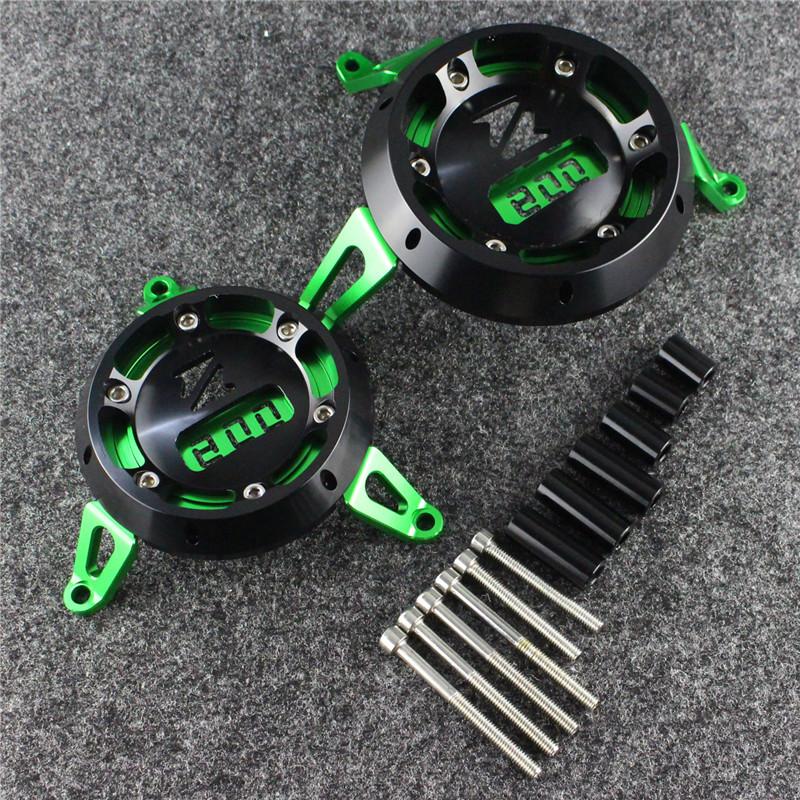 Для KAWASAKI Z800 крышка статора двигателя левая и правая боковая защита для Kawasaki Z800 2013- защитные крышки двигателя