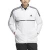 Куртка для гольфа Three Stripes Full Zip Wind White [Golf] WIND.RDY Мужская