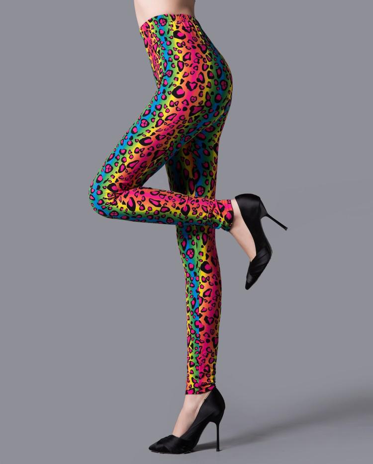 Leopard Print High Waist Stretch Leggings - Stylish and Comfortable Women's Skinny Pants, Hot Sale!