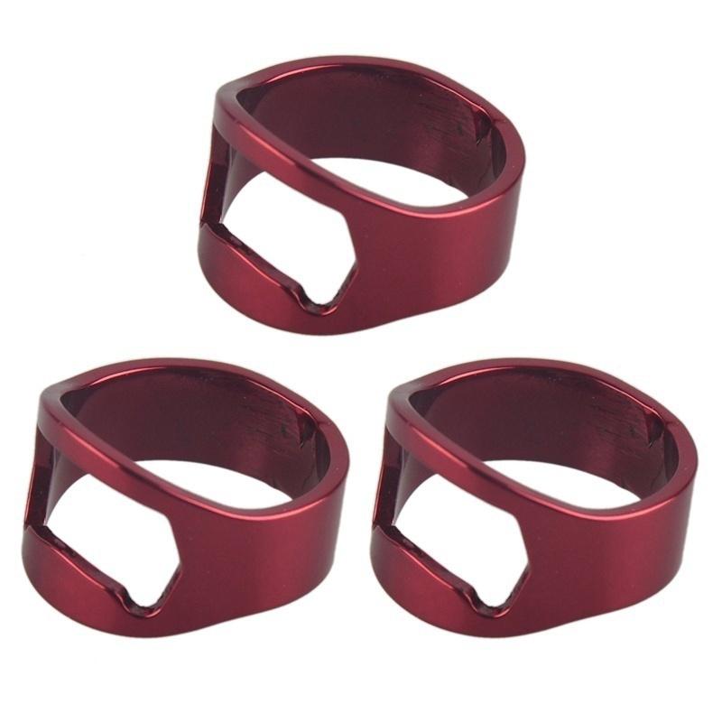 3 шт., креативное универсальное кольцо на палец, открывалка для бутылок, инструменты для бара, пива, предметы первой необходимости