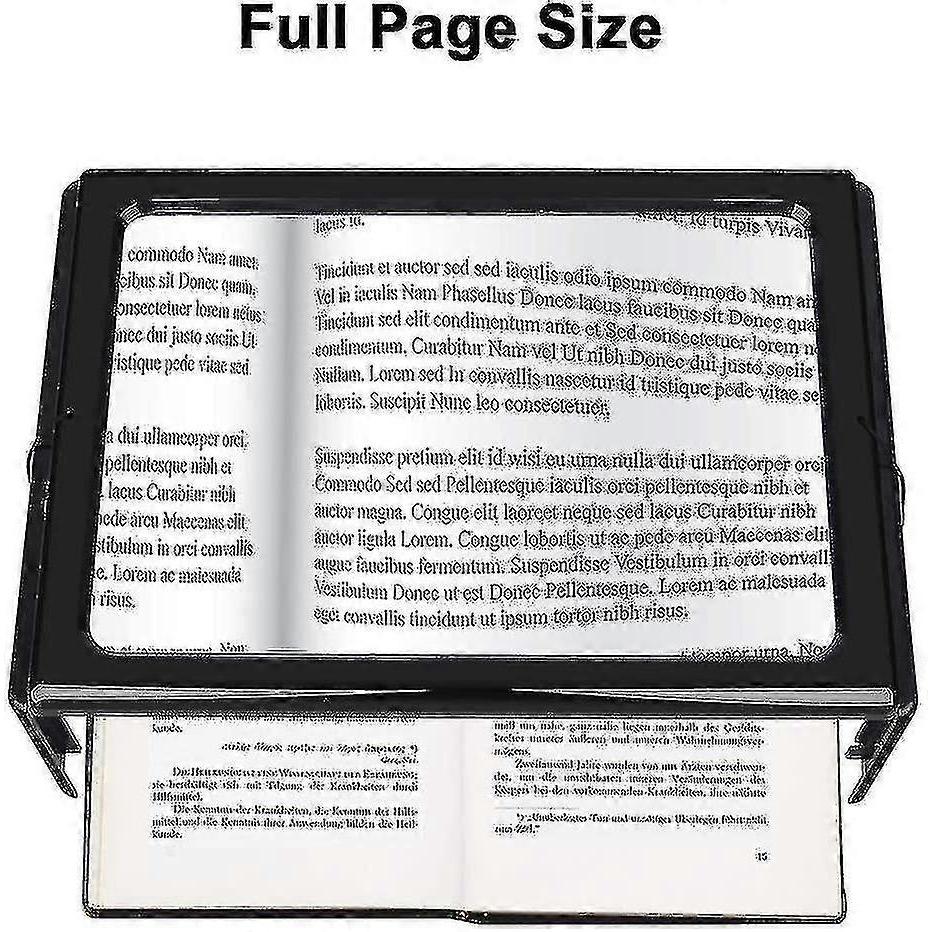 Reading Magnifiers Magnifier With Light, 3x Magnification Reading Magnifiers - chuan