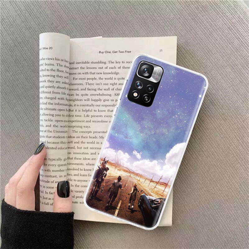 Чехол для телефона Final Fantasy VII для Xiaomi Redmi Note 14 13 Pro Plus 5G Чехол 13C 14C 12 12C 9 9T 9C 10 10C 8 7 6 10A 9A Pro Coque