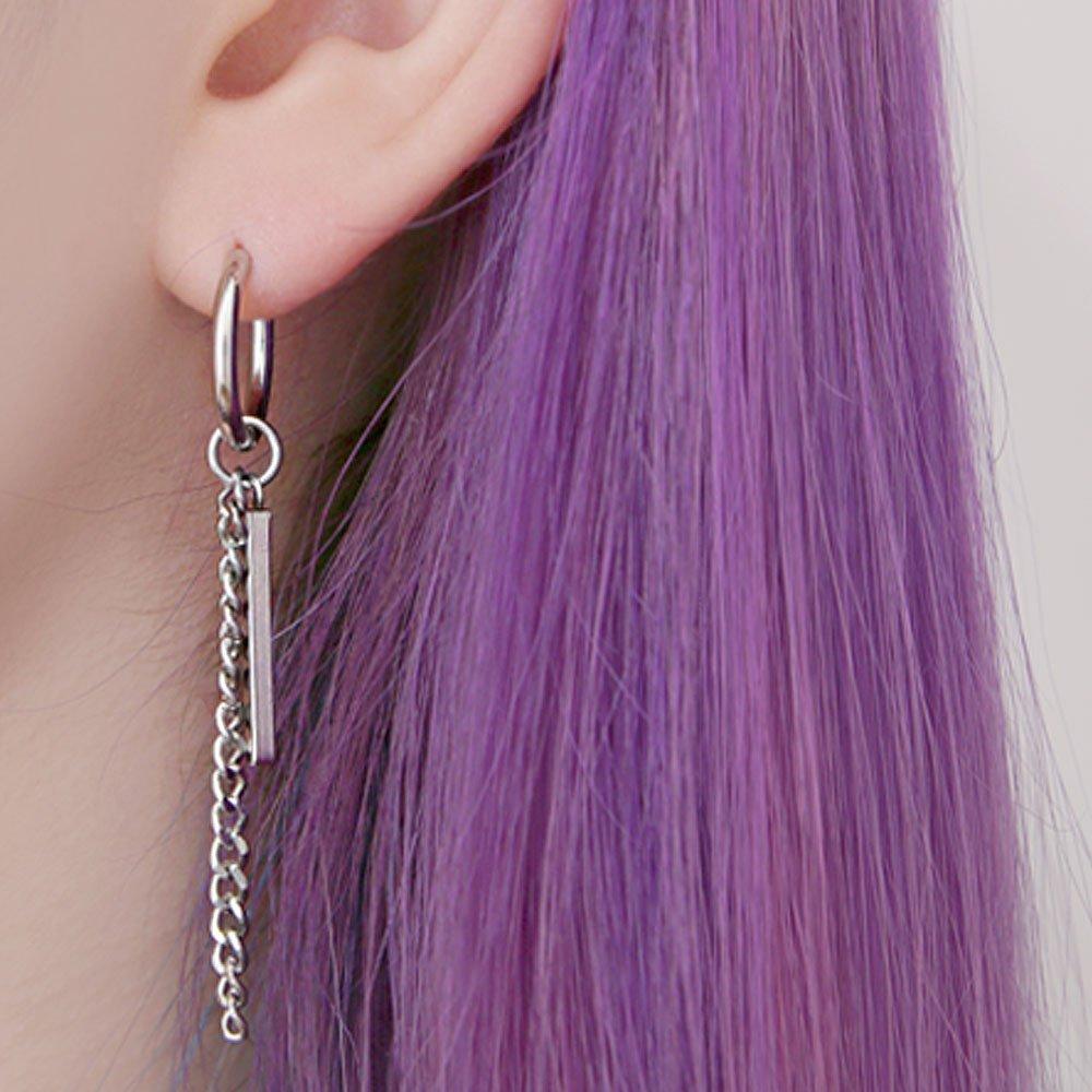 [1+1] Surgical Piercing Chain Drop Bar