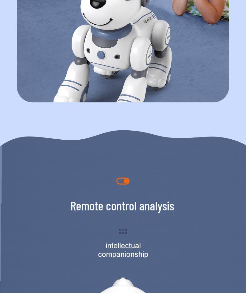 Интерактивная умная игрушка-робот-собака для детей - Двигается, танцует и развлекает