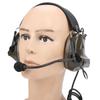 Outdoor Earmuff Microphone Earphone Headset for Combat Games