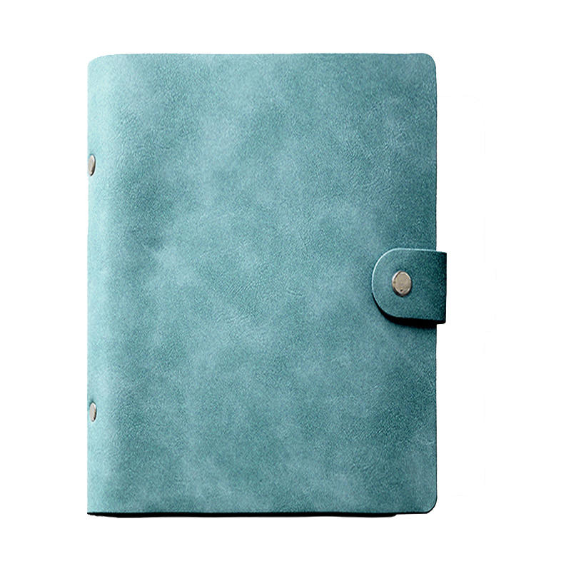Minimalist Leather Photo Album Large Capacity Refillable Binder with Insert Pages