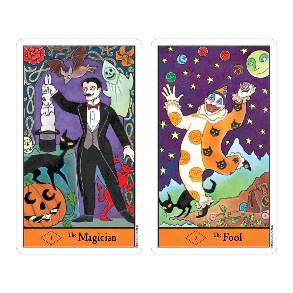 Карты Таро Канчаро 78 штук Гадание на Таро Хэллоуин Японская карта Таро Базовые инструкции Мешочек в комплекте [Таро] & (Подлинный продукт)