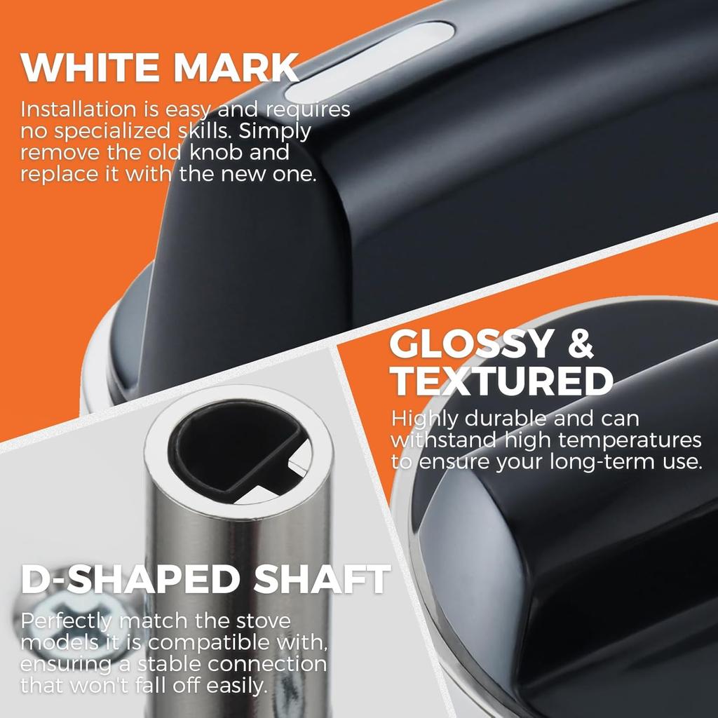 00650847 Ручки для плиты, совместимые с Bosch, Ручка-регулятор конфорки, Запасные части для духовки 00650847 650847 1999734 AH3480601 AP4513132