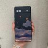 Чехол для телефона с японским аниме-пейзажем для Google Pixel 10 Pro XL 9 7a 7Pro 6a 6 6Pro 8 8 Pro 5G Прозрачные чехлы с пейзажами Fundas Skin