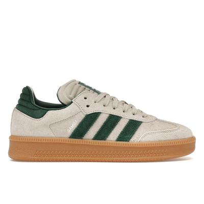 Оригинальные Samba XLG 'Putty Grey Collegiate Green' Унисекс Ретро Кроссовки на Платформе JI3197