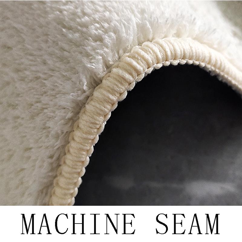 Мягкие круглые ковры с имитацией кашемира, современные украшения, диваны для гостиной, коврики, простой домашний ковер для спальни, большой ковер для гостиной