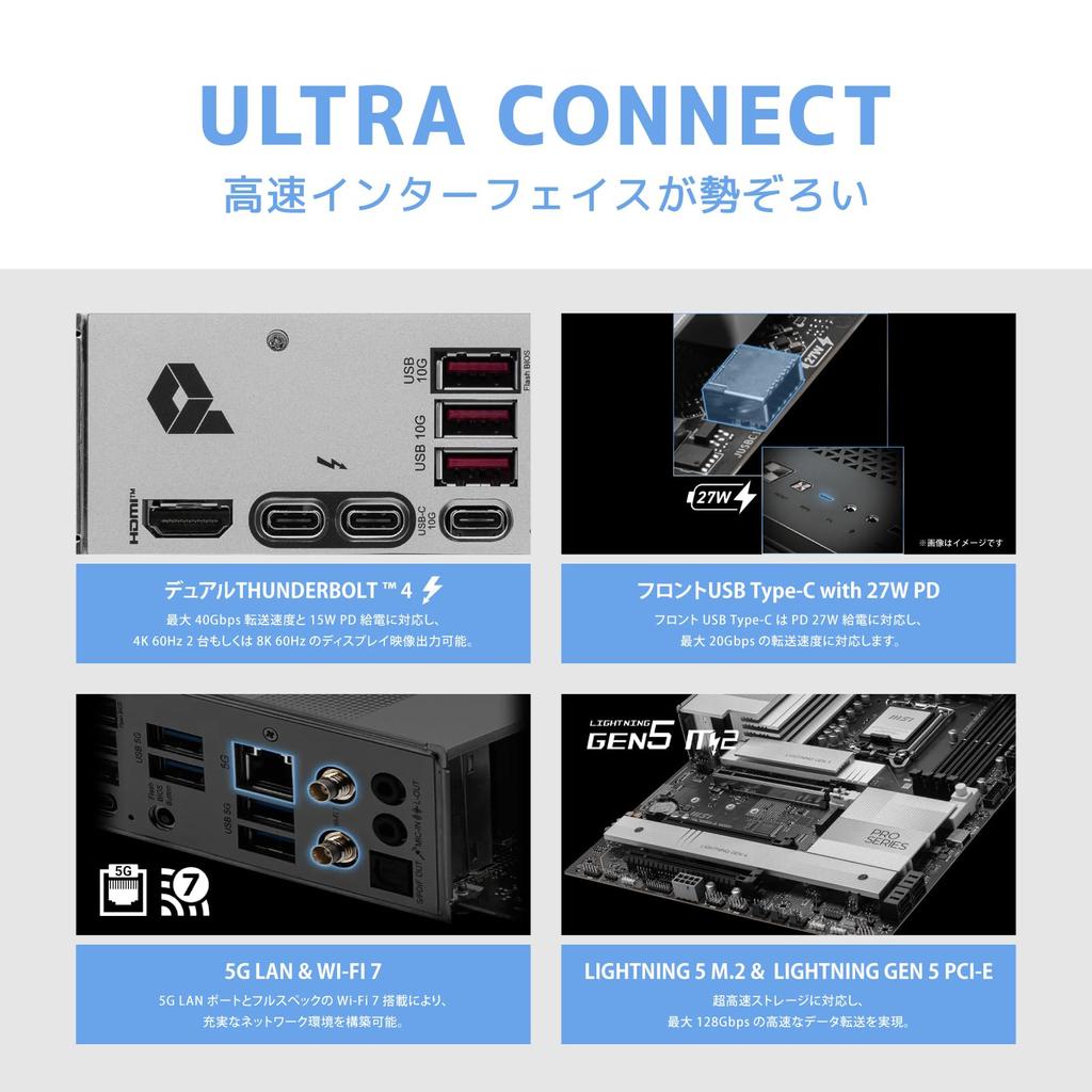 MSI PRO WIFI Z890 Chipset ATX Motherboard MB6586 Z890-A