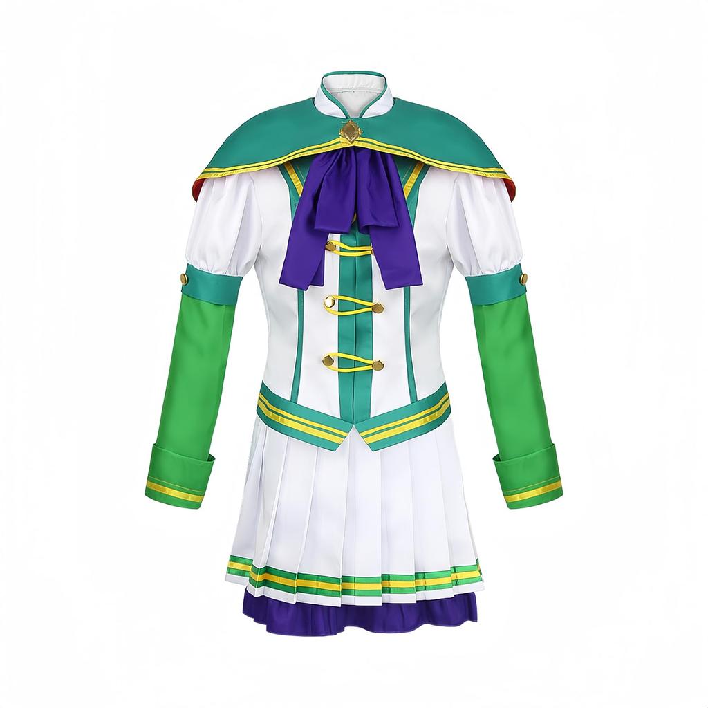 Косплей Uma Musume Косплей Silence Suzuka Косплей Silent Innocence Косплей Костюм Uma Musume Косплей Костюм для мероприятий Костюм на Хэллоуин Школьные фестивали