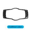 For BMW E90 E92 3 Series Carbon Fiber Car Headlight Switch Decoration Sticker