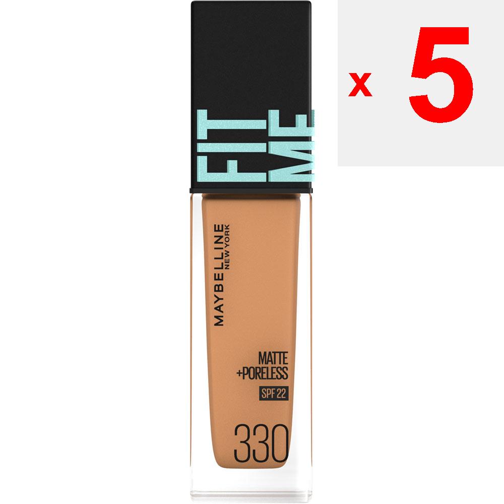 Maybelline Тональная основа Fit Me Liquid Foundation R 330 Skin Makeup После обработки кожи лосьоном и праймером нанесите необходимое количество тональной основы на