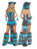 Tiger with tail, leopard print, cat girl costume, cat girl costume, halloween costume, masquerade, DS costume, savage costume.