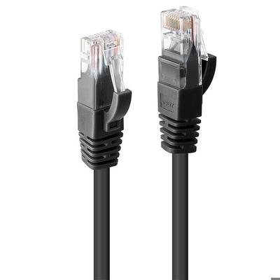 Lindy Соединительный кабель RJ-45 (M) для RJ-45 (M) 1 м UTP CAT 6 формованный, без защелки, черный
