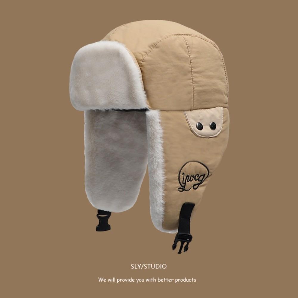 Windproof Earflap Hat Cold Proof Winter Bomber Hat Casual Ear Protection Cap Winter
