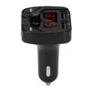 Bluetooth FM-передатчик, громкая связь, MP3, беспроводной радиоаудиопроигрыватель с USB-портами для автомобиля