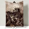 Artist GGustave DDore Throw Soft Warm Flannel Throw Blanket Multiuse for Sofa Bed Office Nap
