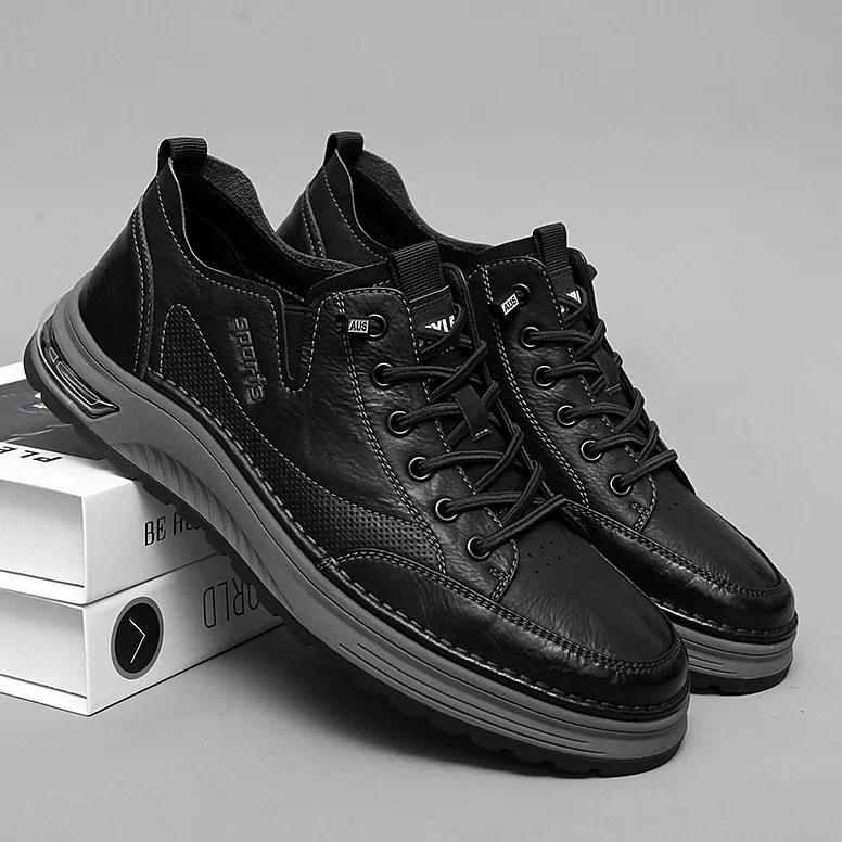 Высококачественные лоферы из натуральной кожи, повседневная обувь, роскошные брендовые мужские кроссовки на плоской подошве, удобные оксфордские кроссовки для бега на открытом воздухе