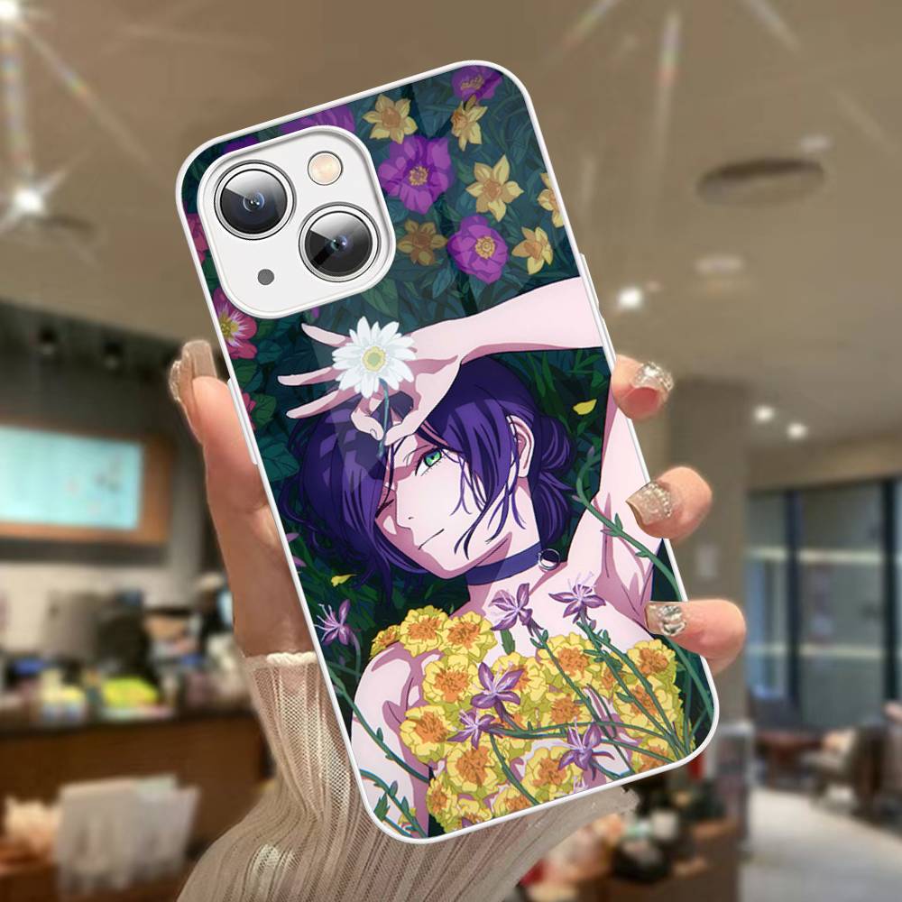 Аниме C-Человек-бензопила Закаленное стекло Для Iphone 14 13 12 11 Pro Mini XS MAX 14Plus X XS XR Чехол