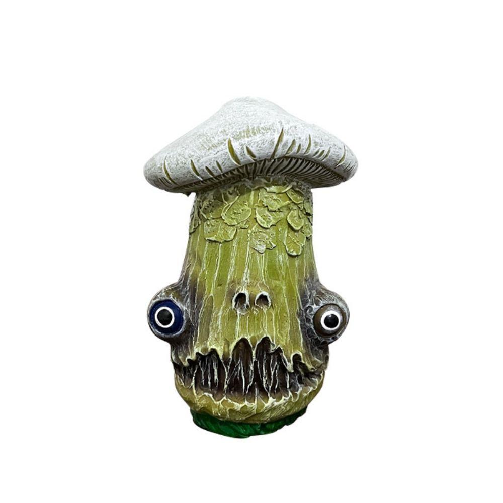 Украшения Статуэтка Гриба Изделия из Смолы Фигурка из Смолы Хэллоуин Скульптура Гриба Украшение Дома