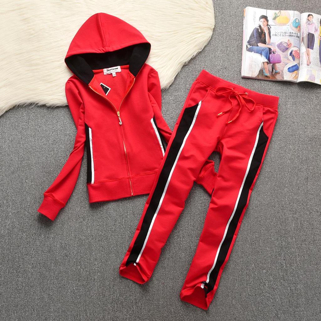 Women's Trendy Embroidered Velvet Hoodie & Wide-Leg Pants Set for Work, Casual, or Athletics