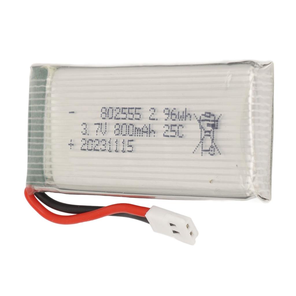 3.7V 800mAh LiPo Battery 25C Rate RC Model Airplane Lithium Battery With XH2.54 Plug for F181 F163 H