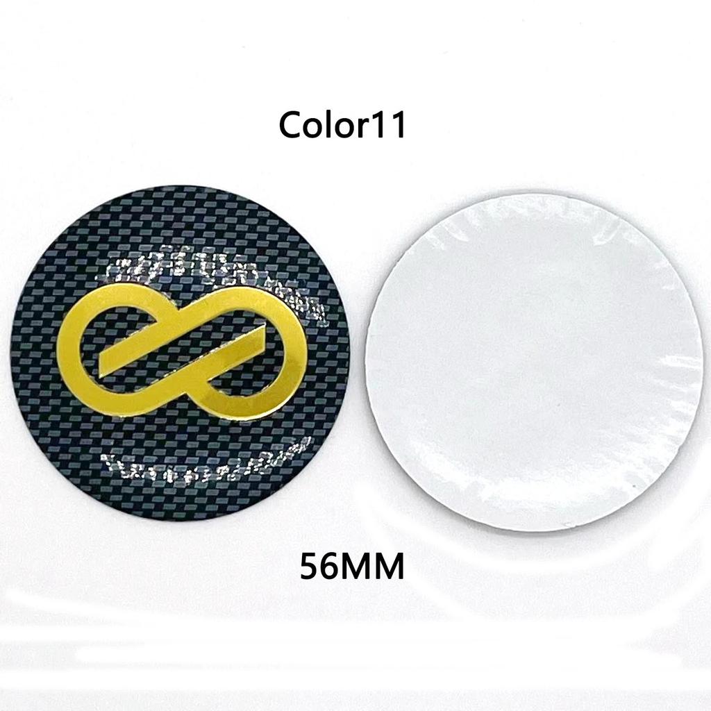 4pcs/lot 45mm 56mm 65mm Car Wheel Center Hub Cap Badge Stickers