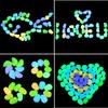 Luminous Stones Glow In The Dark Pebbles Glowing Stones Outdoor Walkways Home Garden Yard Decor Fish Tank Pebble Rocks
