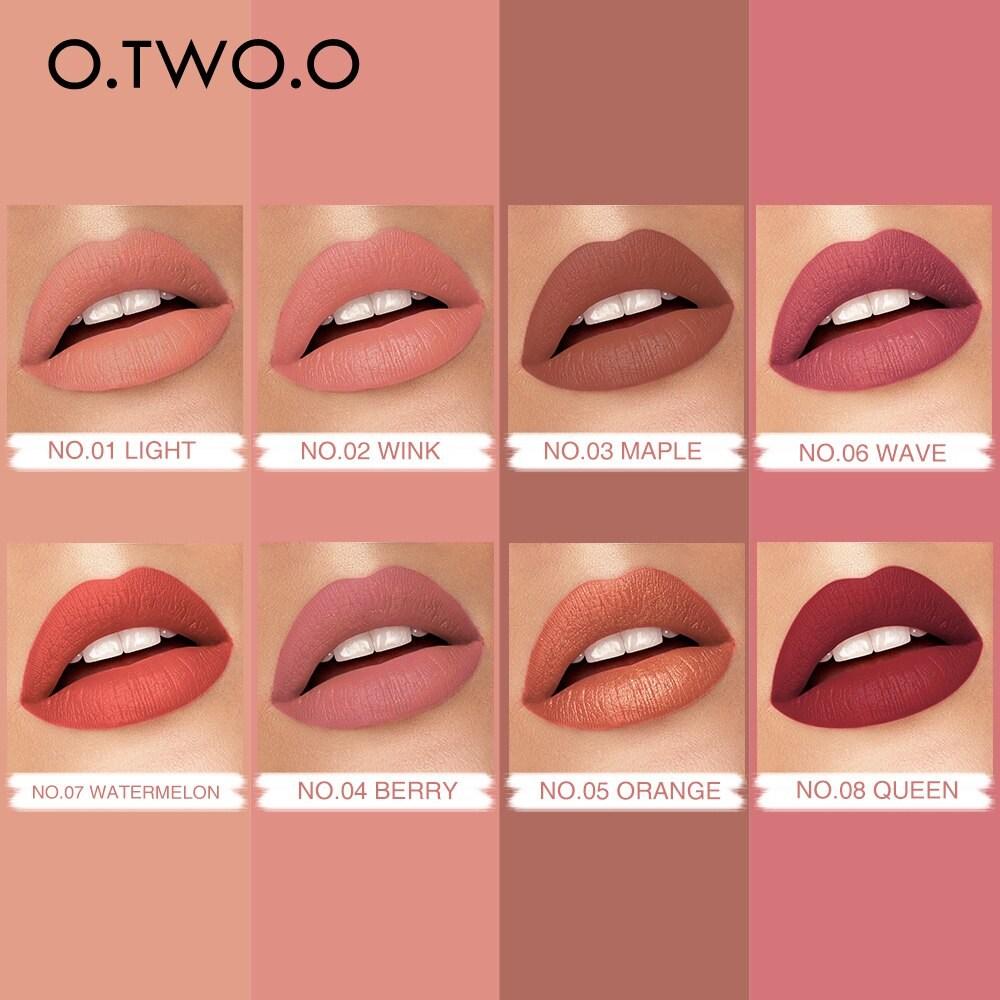 O.TW O.O Women's Makeup Palette Lipstick Blush Eyebrow Gel Lightweight Matte Lip Tint Foundation Gift 4 Pieces, Set, 4 Pieces