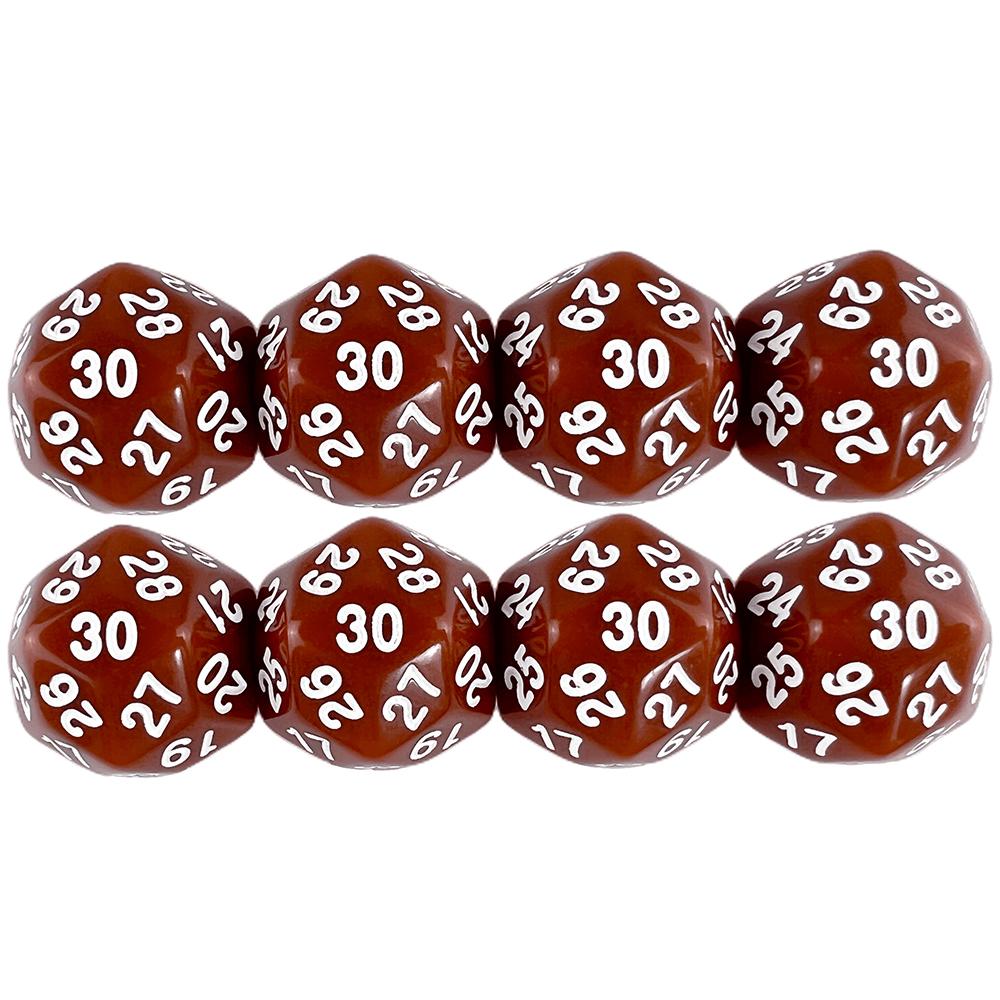 D30 Dice 1pc Polyhedral Dice for DND Game Club Party Family Board Game Props