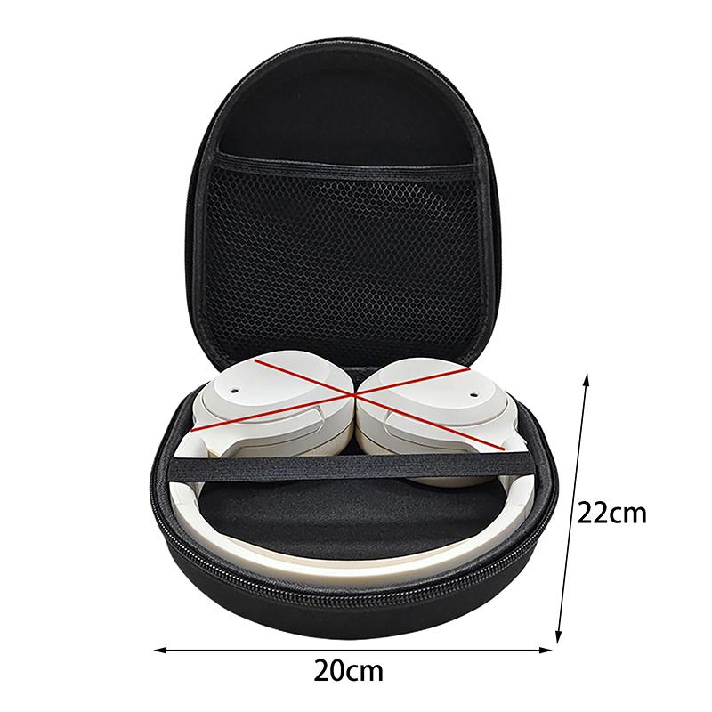 1 Piece Hard Eva Storage Earphone Carrying Pouch Headphone Case For Sony Wh-Ch720N Wh-1000Xm4 Mdr-Zx100 Headset Travel Bag