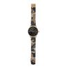 Armani Exchange Camouflage Pattern Stainless Steel Mesh Watch Three-Hand