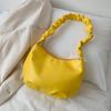 Модная сумка-облако для женщин, летняя новая коллекция, плиссированный дизайн, большая вместимость, на плечо, тоут