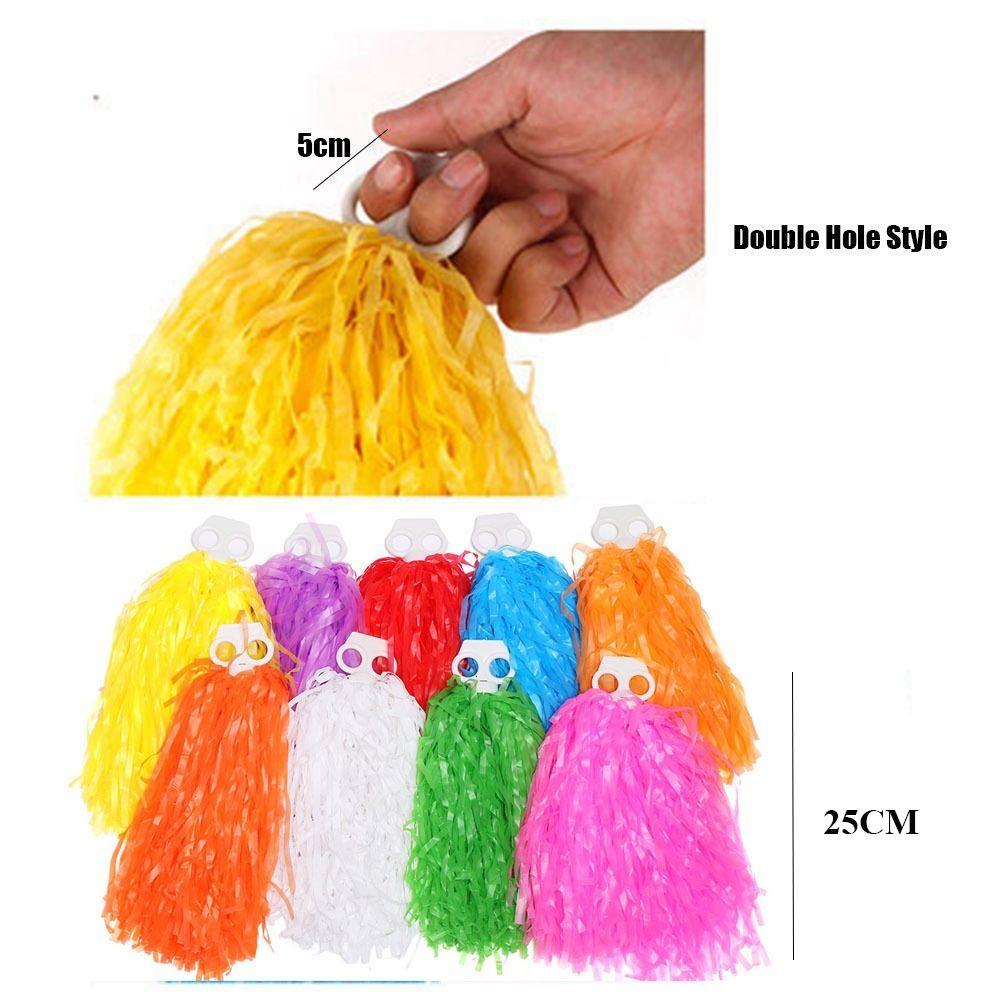 Costume Cheerleading Cheering Ball Cheerleader Pompoms Dance Party Decorator Club Sport Supplies