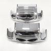 A03E-Хром Наконечник переднего заднего крыла Для Electra Glide Road King Heritage Softail