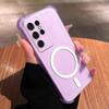 Матовый прозрачный чехол-желе с защитой от отпечатков пальцев для Samsung Galaxy S21 Ultra, противоударный чехол для телефона