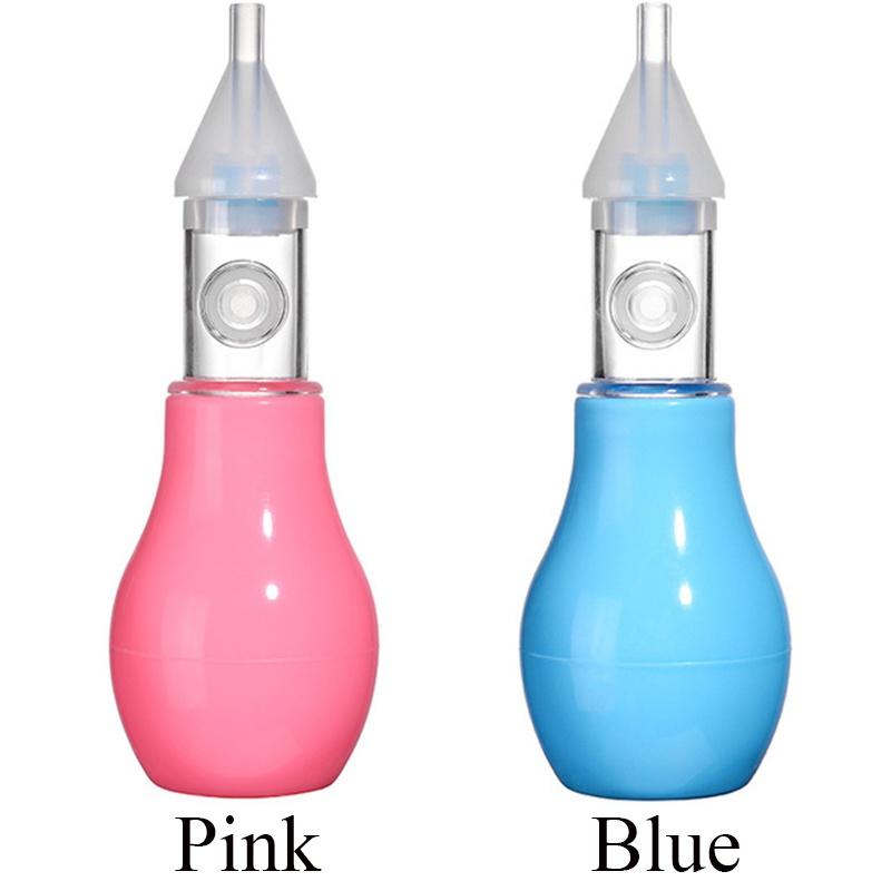 1 шт., детский силиконовый назальный аспиратор, насосный тип, очиститель носовой слизи для новорожденных, против обратного потока, детский назальный аспиратор, безопасный и нетоксичный