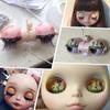 Colorful DIY Custom Doll Eyes Machinery DBS Sleepy Eyes Cute 1/6 Blyth Eyes Mechanism  Pupils