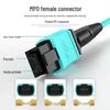 MPO-MPO Multimode Fiber Optic Patch Cable