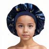 Children's Satin Sleep Cap - Soft Elastic Silk-like Hair Care Hat