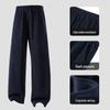 Jeanswest Men's Autumn/Winter Loose Fit Chenille Wide-Leg Straight Pants