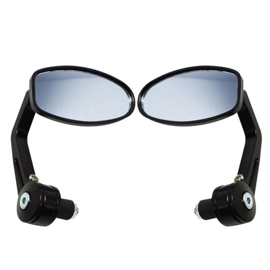 1 пара универсальных мотоциклетных ручек, сменные боковые зеркала заднего вида